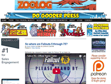 Tablet Screenshot of dogooderpress.com